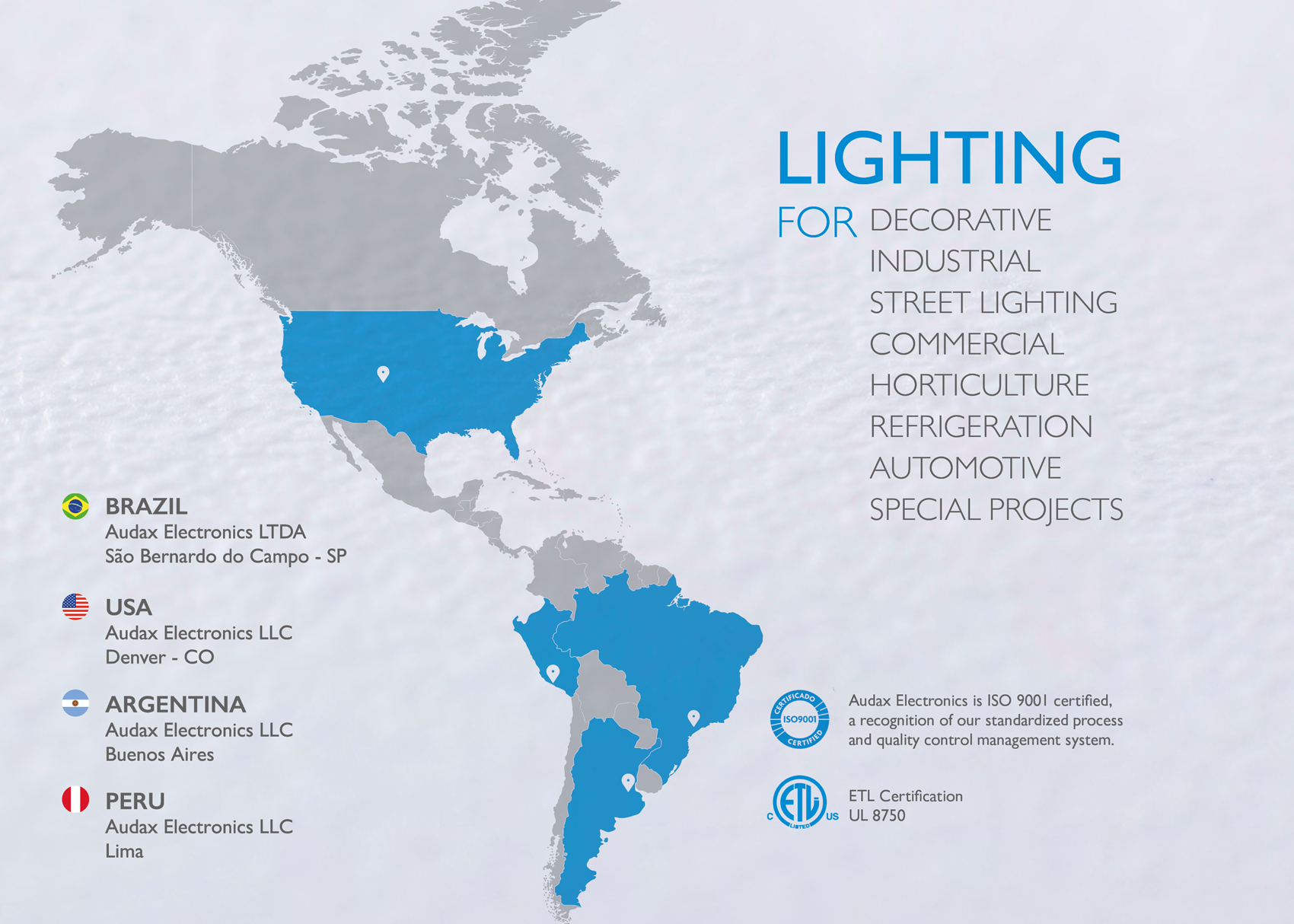 Audax Lighting Portfolio